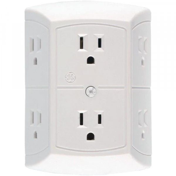 GE JASHEP50759 6 Outlet Inwall Adaptor