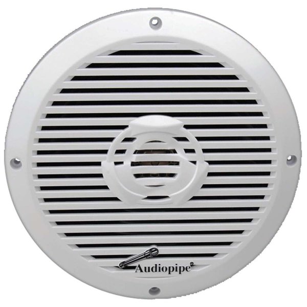 Audiopipe APSW8032 8" 350 Watt 2 Way Coaxial Marine Speaker White