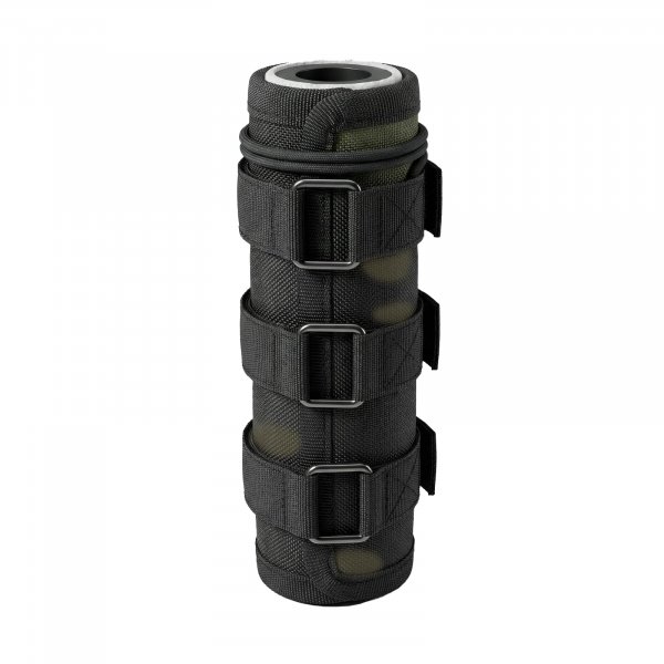 JYLBHYZI 6 Inch Suppressor Cover (5/6/7/7.5/8/9 inch) with Burnproof Microfiber Sleeve & Silicon Lining,1200℉ Heat Resistant Suppressor Wrap for Hunting Silencer Protection with Mirage Mitigation