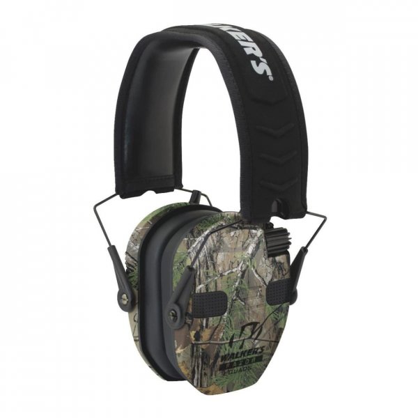 Walker's GWPRSEQMCMO Razor Slim Electronic Quad Muff - Realtree Xtra