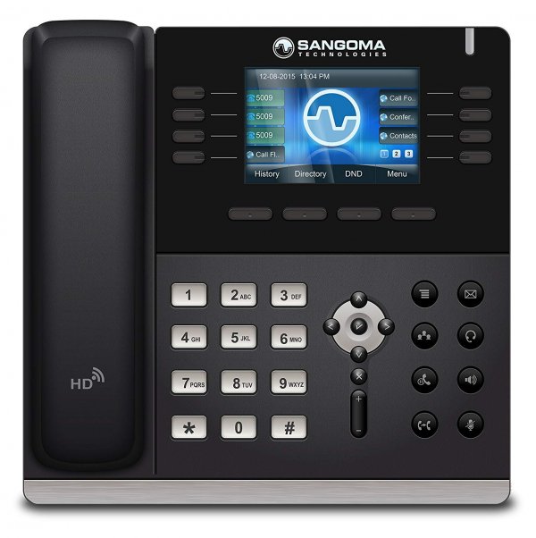 Sangoma Tech Inc. S505 Mid Level Phone - Black