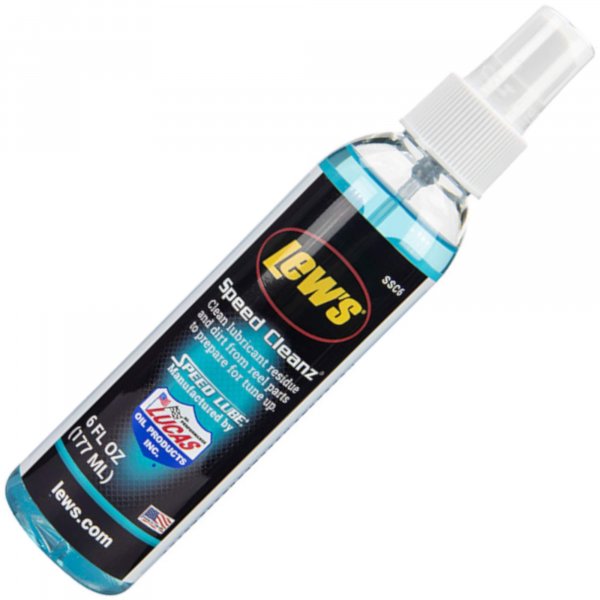 Lew's (SSC6) Speed Cleanz Reel Cleaner, 6-Ounce, Gentle Cleanser for Fishing Reels