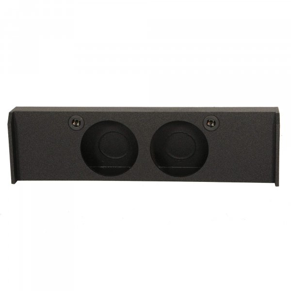 QPower QBFORD122009DF DUAL 12" EMPTY WOOFER BOX 2009-14 FORD F150