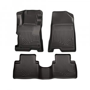 Husky 98401 Front/2nd Seat Floor For 08-12 Accord 4 Door Black