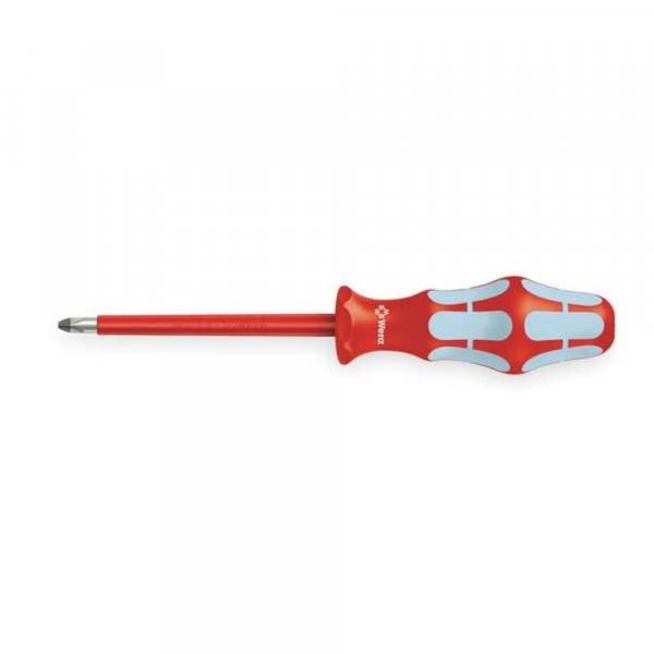 Wera 05022734001 3162 i PH VDE Insulated screwdriver for Phillips screws, stainless, PH 2 x 100 mm