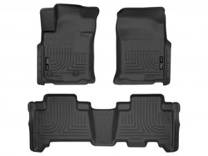 Husky 98571 Liners Weatherbeater Combination Front/2nd Seat Floor Liners