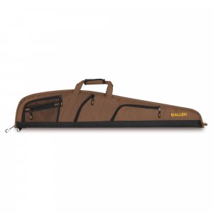 Allen Company Daytona 46" Soft Gun Case - Rifle Shotgun Bag with Dense Foam Padding, Lockable Zippers for Hunting Range Transport - Mocha Brown