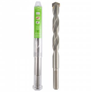 HLOFIZI 9/16" x 6" Masonry Drill Bits 9/16 inch Concrete Hammer Drill Bits Carbide Tipped, for Cement, Brick, Stone, Block, 1 Pack