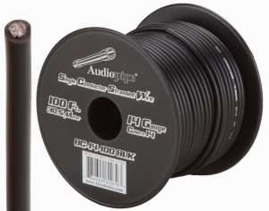 Audiopipe AP14100BK 14 Gauge 100Ft Primary Wire Black