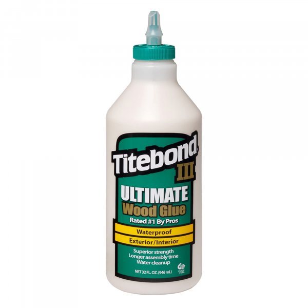 Titebond Iii Ultimate Wood Glue, Quart