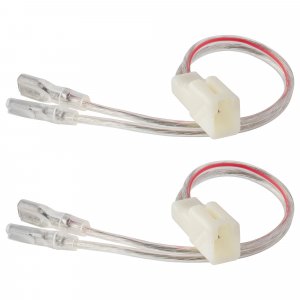 RED WOLF Car Dash Tweeter Speaker Harness for 2009-2016 Nissan Altima, 2010-2019 Nissan Frontier, for Infiniti JX35 QX60 2013-2019 Aftermarket Instrument Panel Tweeter Audio Wire Plug 2 PCS