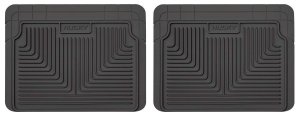 Husky 52021 2nd/3rd Seat Floor Mats For Integra (Black)