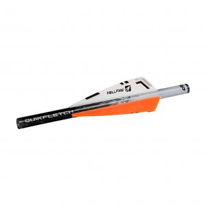 NAP NAP60015 QUIKFLETCH 3 HELLFIRE  White/Orange/Orange (6 PACK)