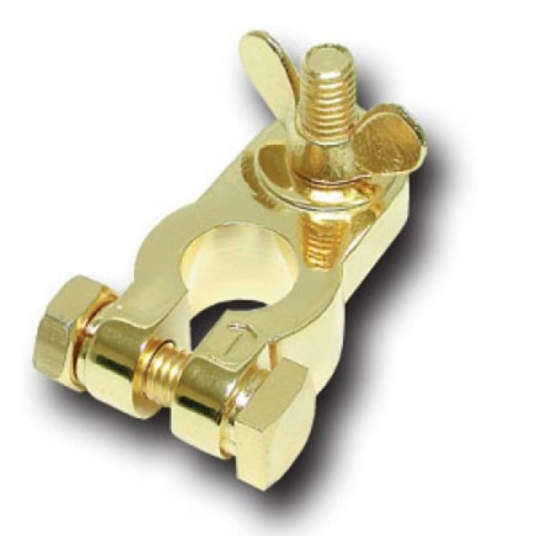 Audiopipe BT100P Battery Terminal (Positive) Gold Plated