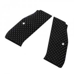 G10 Grips for CZ Shadow2 Palm Swell Dimple Texture - Black