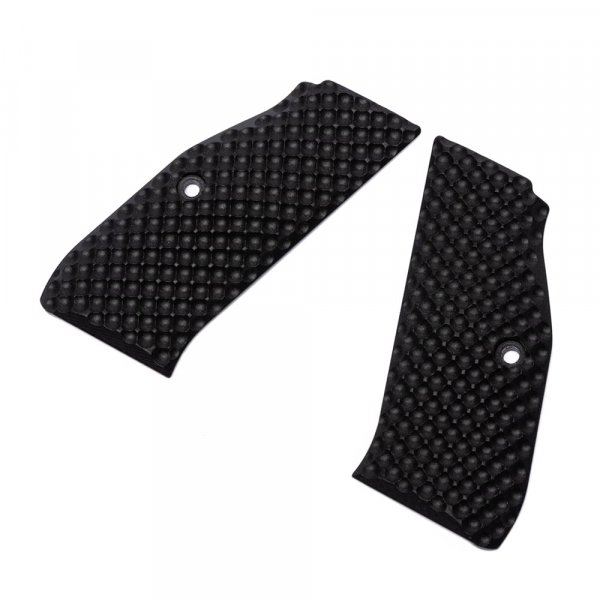 G10 Grips for CZ Shadow2 Palm Swell Dimple Texture - Black