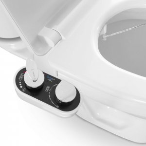 Serene Life SLTLSP14 Bathroom Bidet - Hot/Cold Water Toilet Seat Bidet Sprayer