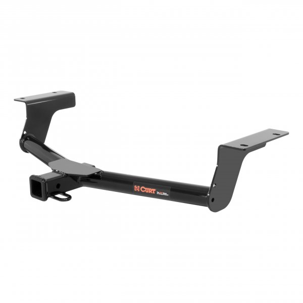 CURT 13149 Class 3 Trailer Hitch, 2-Inch Receiver, 3,500 lbs GTW, 525 lbs TW, Fits Select Toyota RAV4, Gloss Black Powder Coat, SAE J684 Tested. 75235