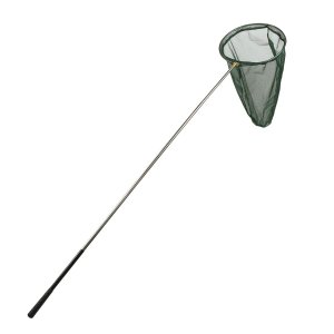 Professional Insect and Butterfly Net, 14" Ring, 59" Handle, Green