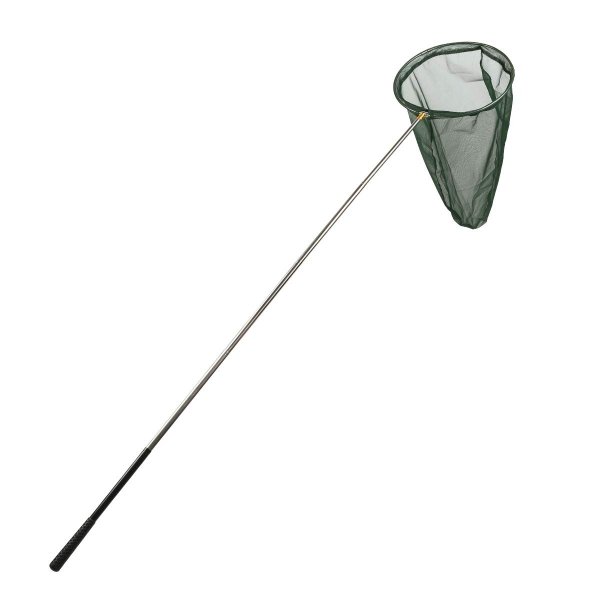 Professional Insect and Butterfly Net, 14" Ring, 59" Handle, Green