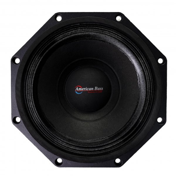 American Bass GFP84 8 Midbass Speaker, 250W RMS/500W Max, 4 Ohm