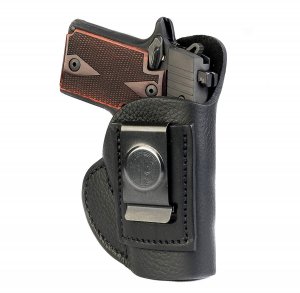 1791 GunLeather P238 & P938 Premium Leather IWB CCW Holster - Super Soft & Comfortable Leather Gun Holster - Right Handed - Fits Sig Sauer P238 and P938