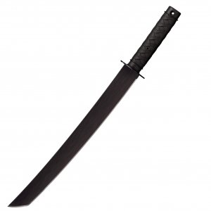 Cold Steel Tactical Wakizashi Machete 25" Length, Black, 18", One Size