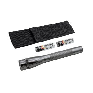 MAGLITE SP22097 LED 2-Cell AA Mini Flashlight, Grey
