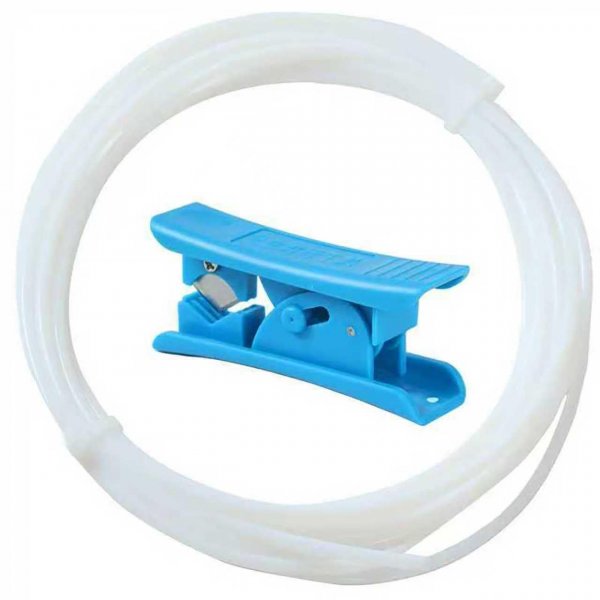10M (32.8ft) PTFE Teflon Tube for 1.75mm Filament : 2.5mm ID×4mm OD Bowden Tube, for Bambulab AMS X1/ X1C/ P1P/ P1S/ A1/ A1 Mini, Prusa MMU3/ Direct Drive Extruder, with Tubing Cutter