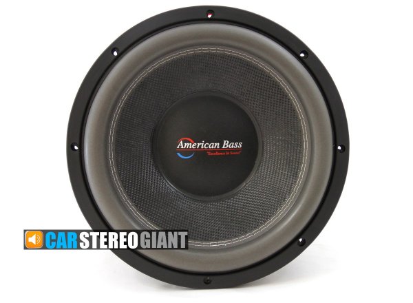 American Bass HD15D1 15" 3000 Watt 1 Ohm DVC Subwoofer