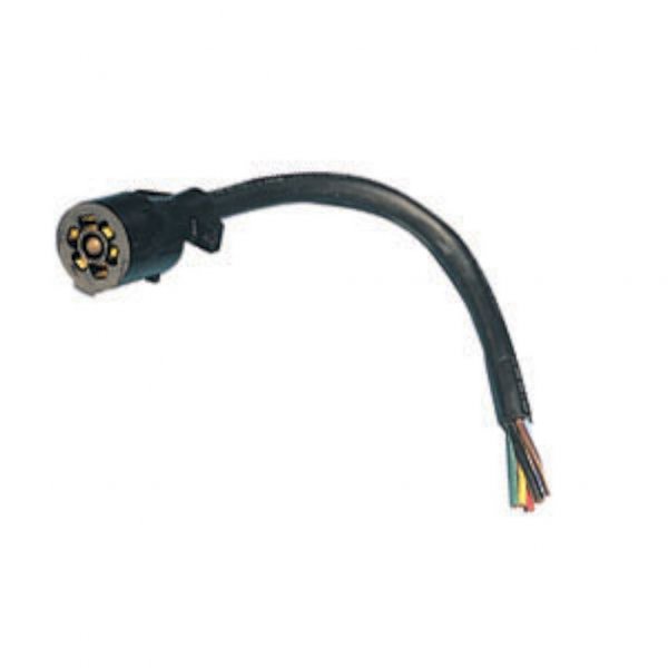 Bargman 5067003 7-Way Molded Trailer End 8' Cable