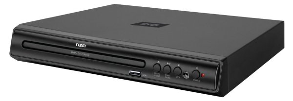 Naxa ND856 High Resolution 2CH Prog. Scan DVD Player USB Input