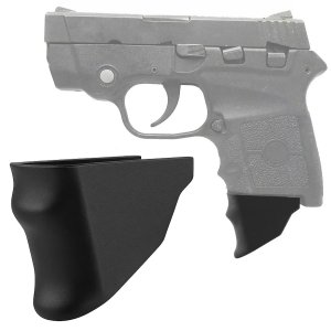 Extra Long 1.3 Inch Grip Extension for Smith & Wesson Bodyguard 380 & M&P Bodyguard 380, Black / 2 Pieces