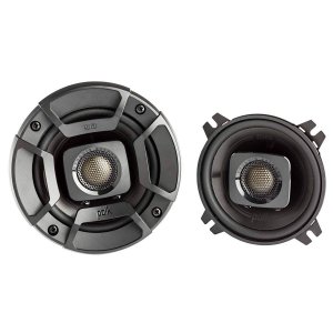 Polk Audio DB402 DB+ Series 4 Inch Speakers Car Audio with Marine Certification, Car Coaxial Speakers, Black