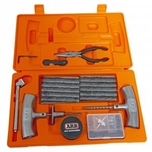ARB 10000011 Speedy Seal 2 - Universal Heavy Duty Tire Repair Kit For Car, Truck, RV, Jeep, ATV, Motorcycle, Tractor, Trailer. Flat Tire Puncture Repair Kit Fix Punctures and Plug Flats 50 String Plug