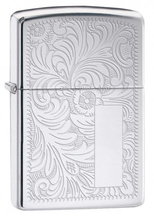 Zippo 352 Windproof Lighter Venetian, High Polish Chrome
