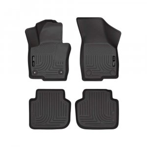 Husky 98681 Front/2nd Seat Floor Liners For Volkswagen Passat '12-'19