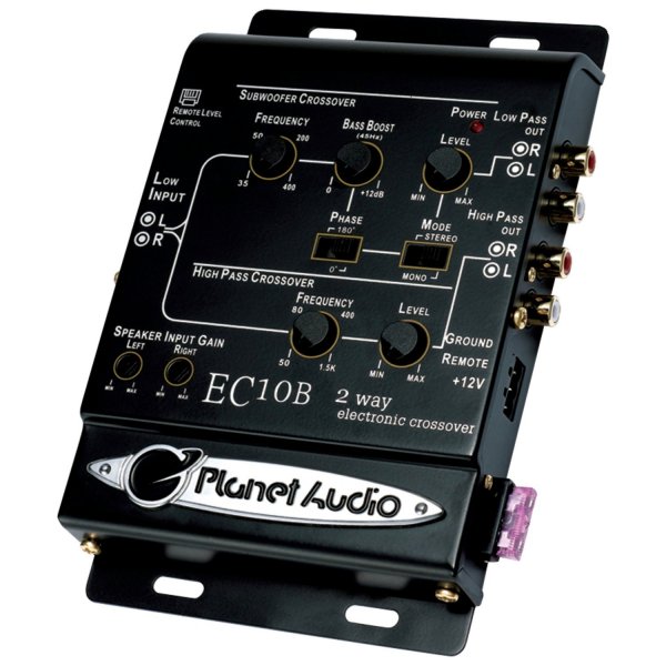 Planet Audio EC10B 2 Way Electronic Crossover