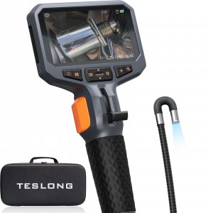 Teslong Articulating Borescope for Mechanic Automotive HVAC Wall Inspection