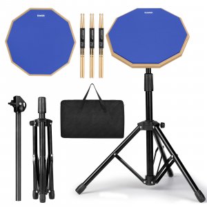 Drum Practice Pad Snare Drum Stand Set 12 In