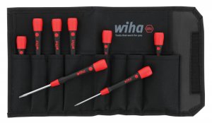 Wiha 26392 PicoFinish SAE Hex Screwdriver Set – 8 Piece Set