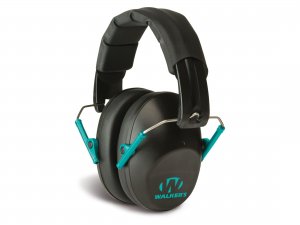 Walker's GWPFPM1BKTL Pro-Low Profile Folding Muff In Black/Teal