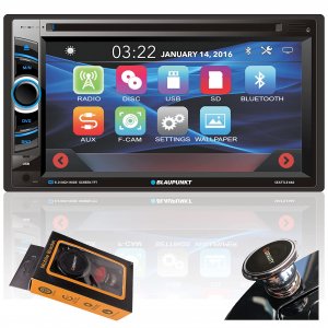 Blaupunkt SEATTLE660 6.2 Double DIN Fixed Face Touchscreen DVD Receiver