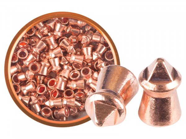 Gamo 632282154 Luxor CU Sharp Pyramid Hunting Pellets 0.22 Caliber 100 Count