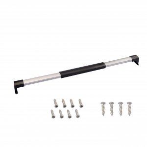 RVGUARD RV Screen Door Cross Bar Handle Adjustable from 21-5/8 Inch to 28-5/8 Inch with Sturdy and Secure Non-Slip Grip