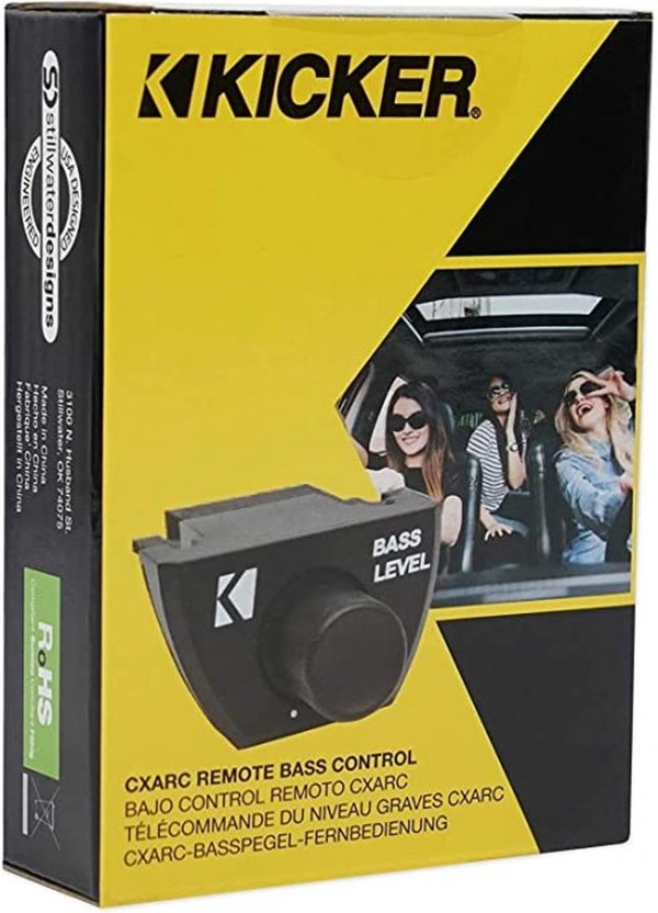 Kicker 46CXARC CXARC Remote Control for Kicker 46CX Series Amps