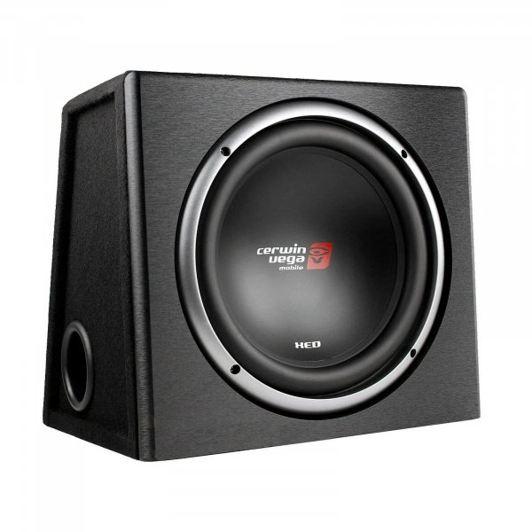 Cerwin-Vega Mobile XE10SV XED Series Single 10" Subwoofer in Loaded Enclosure