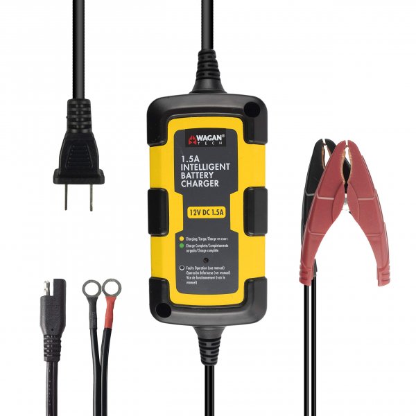 WAGAN TECH WGN7402 1.5-Amp Intelligent Battery Charger