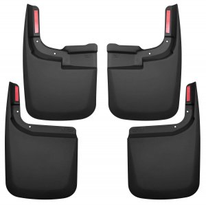 Husky 58466 Liners Front And Rear Mud Guard Set 17-2020 Ford F150-Black