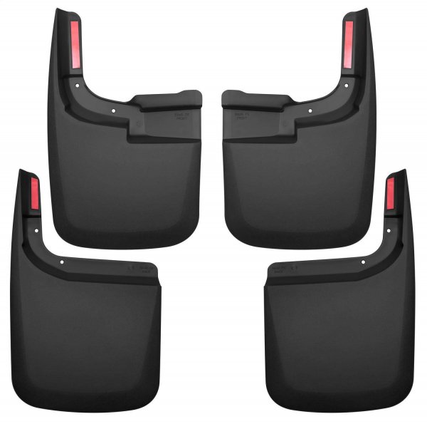 Husky 58466 Liners Front And Rear Mud Guard Set 17-2020 Ford F150-Black